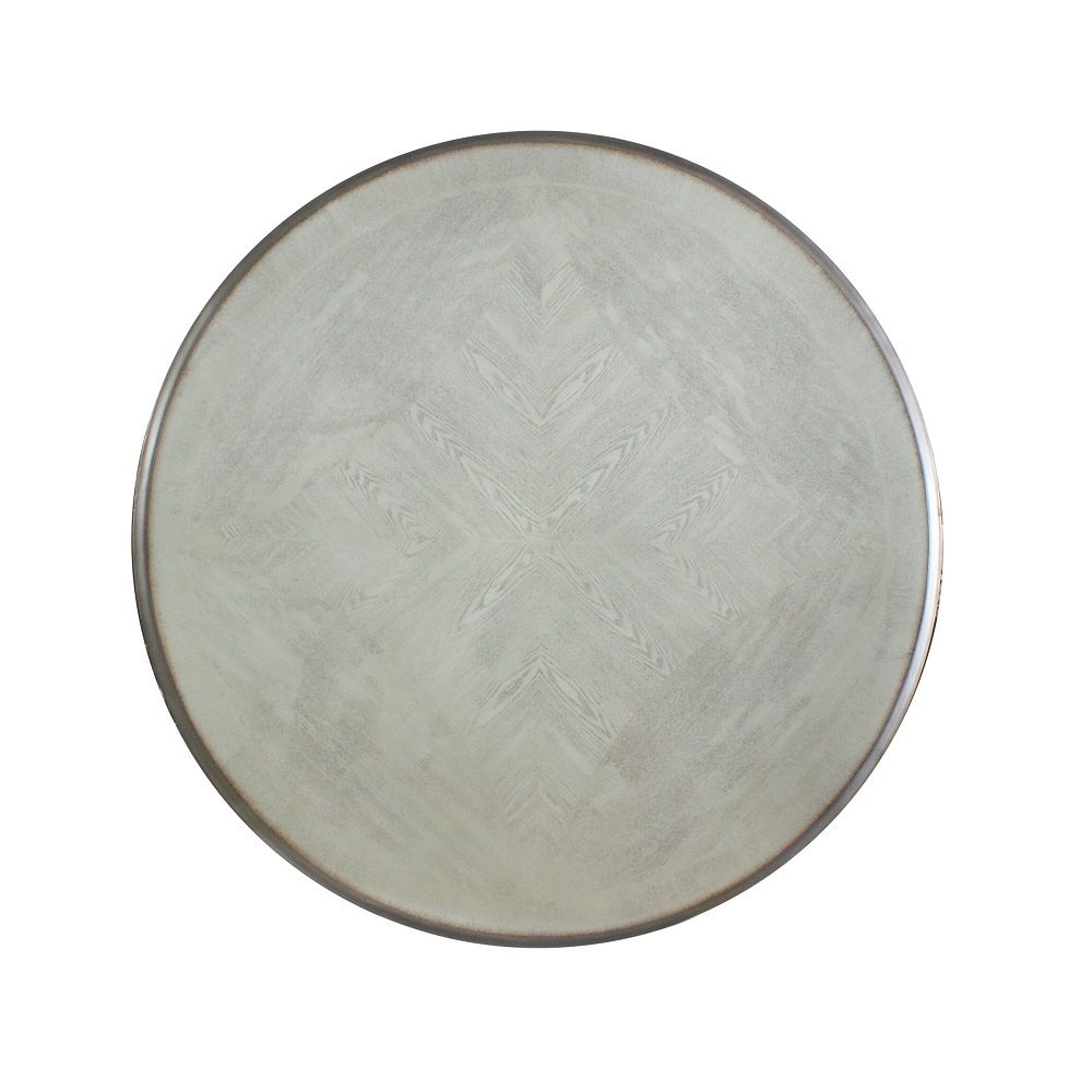 Dresden - Round Pedestal Dining Table - Vintage Bone White - Urban Living Furniture (Los Angeles, CA)