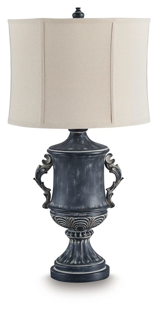 Morvanford - Antique Black - Poly Table Lamp - Urban Living Furniture (Los Angeles, CA)