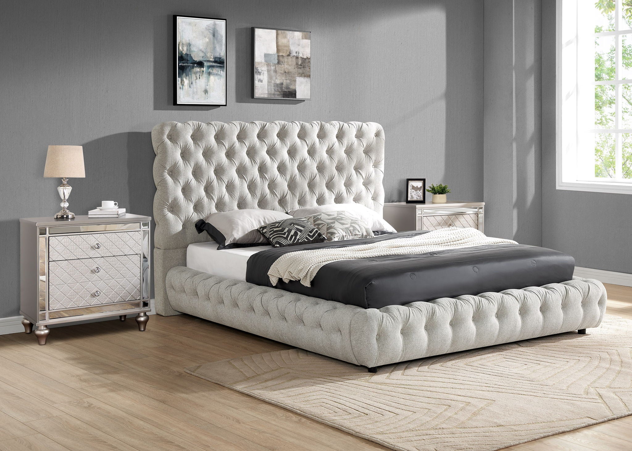 Flory - Bed - Urban Living Furniture (Los Angeles, CA)