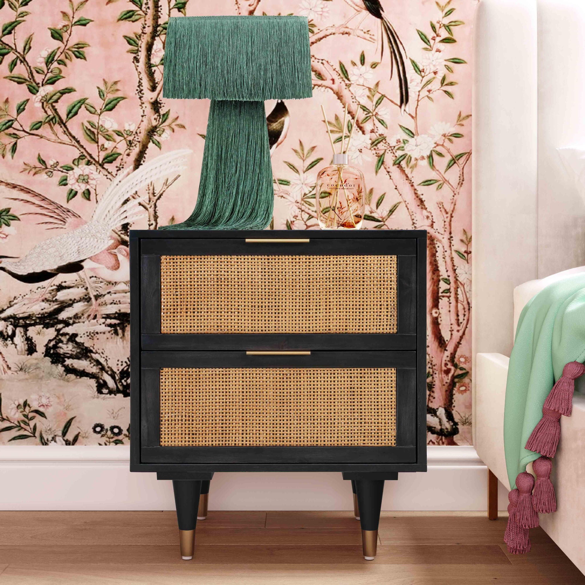 Sierra Noir - Nightstand - Black - Urban Living Furniture (Los Angeles, CA)