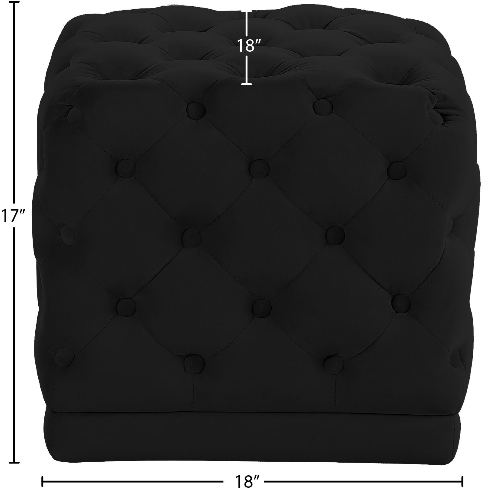Stella - Stool Ottoman - Urban Living Furniture (Los Angeles, CA)