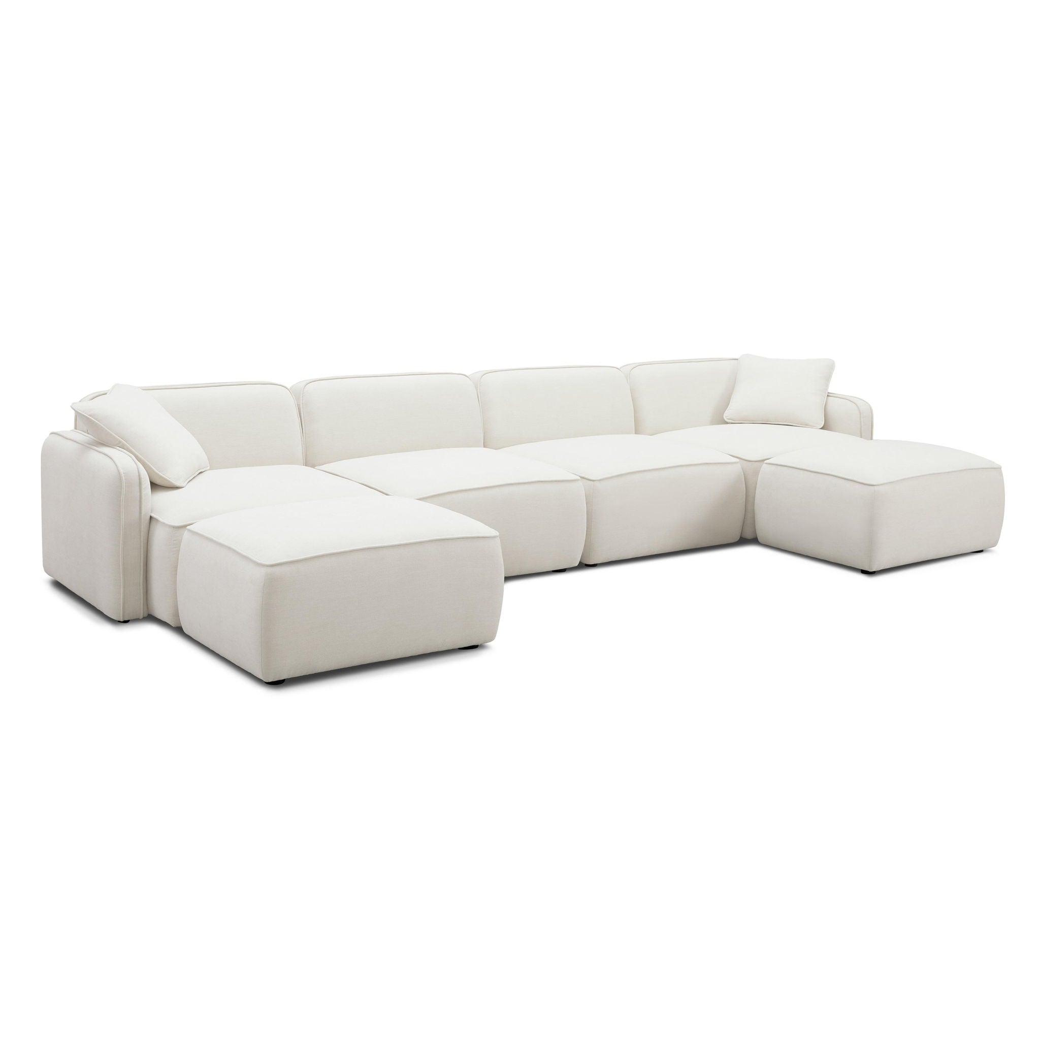 Travie - 6-Piece Modular U-Sectional - Urban Living Furniture (Los Angeles, CA)