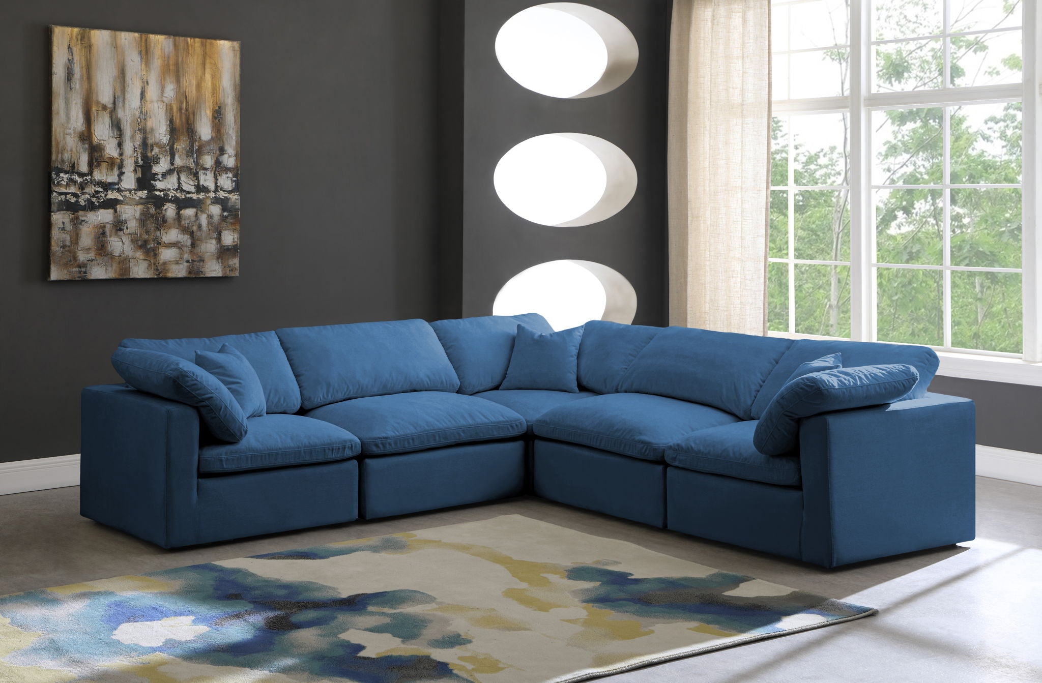 Plush - 5 Piece Modular Sectional - Urban Living Furniture (Los Angeles, CA)