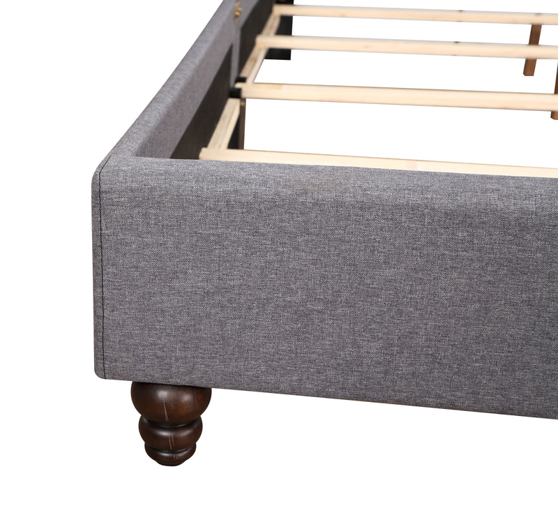 Nailhead Bed Transitional Vibrant - Urban Living Furniture (Los Angeles, CA)