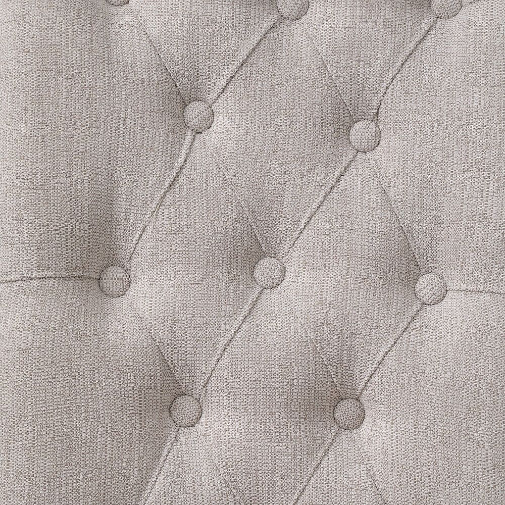 Yabeina - Side Chair (Set of 2) - Beige Linen & Gray - Urban Living Furniture (Los Angeles, CA)