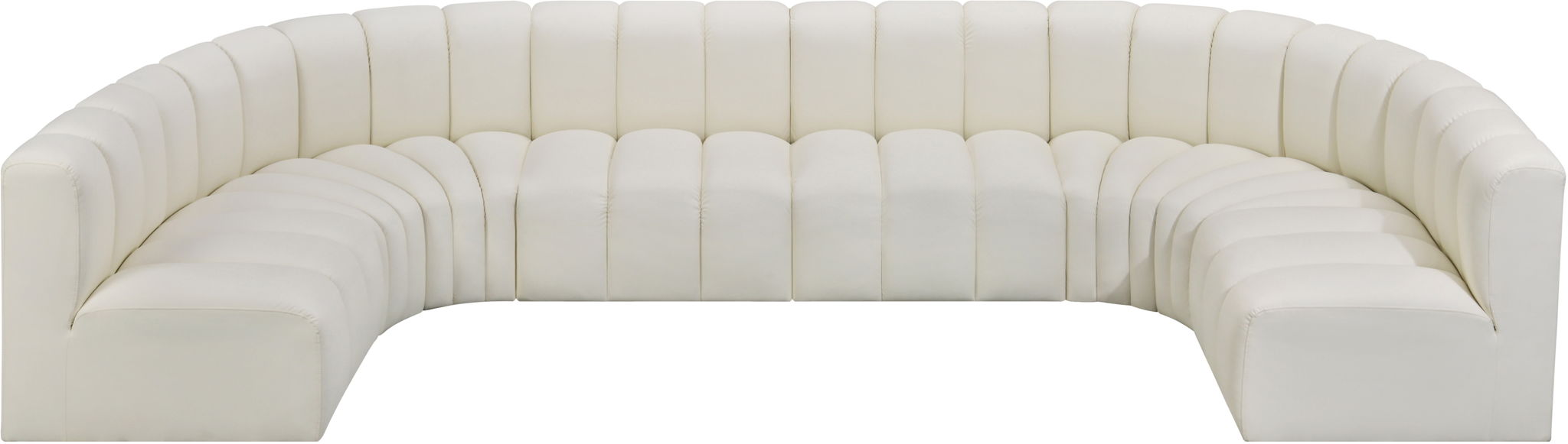 Arc - Faux Leather Modular U-Shaped Sectional - Urban Living Furniture (Los Angeles, CA)