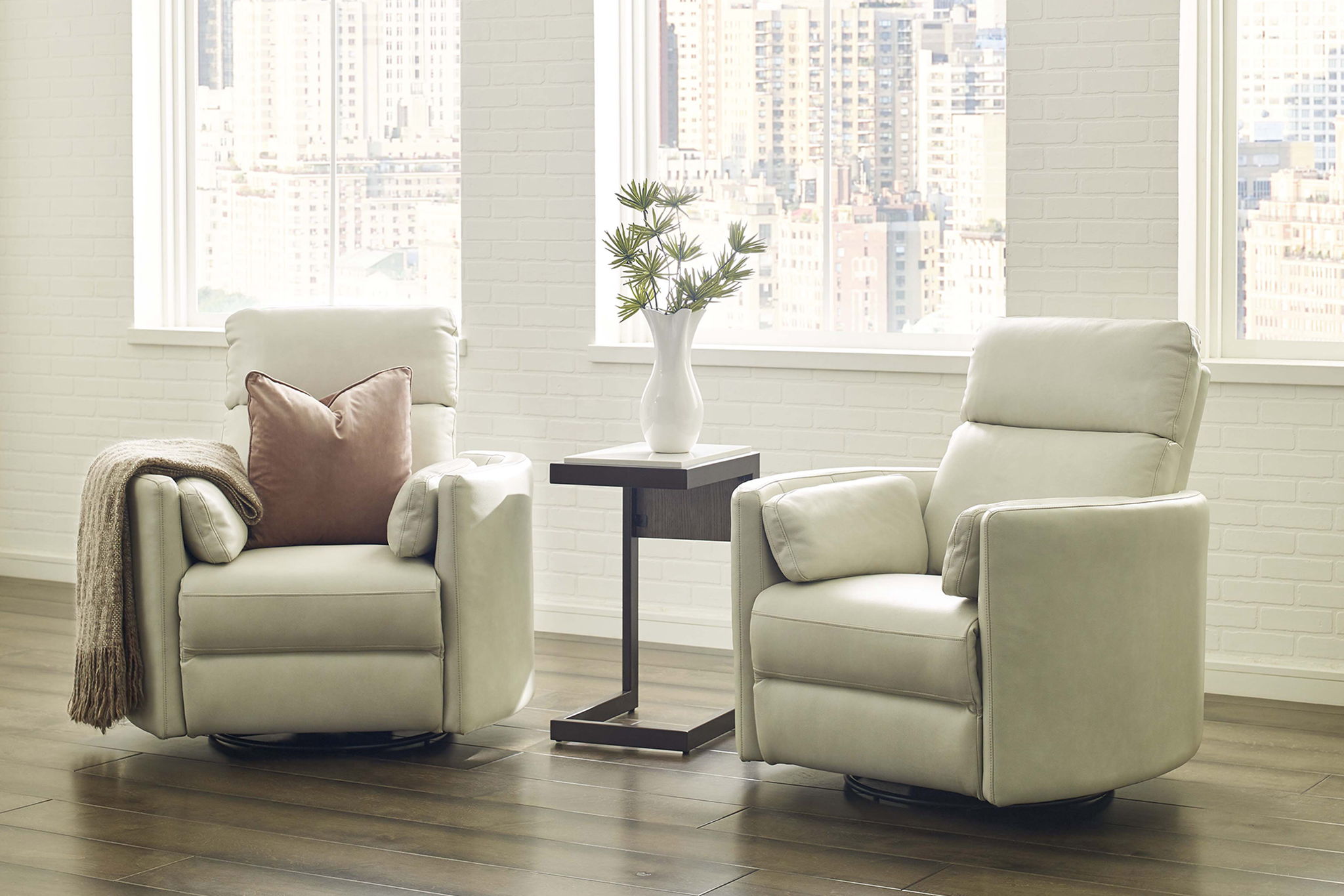 Radius - Power Cordless Swivel Glider Recliner - Urban Living Furniture (Los Angeles, CA)