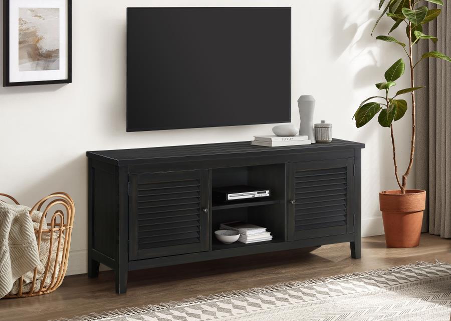 Concord - 2-Door TV Stand Console - Distressed Java - Urban Living Furniture (Los Angeles, CA)