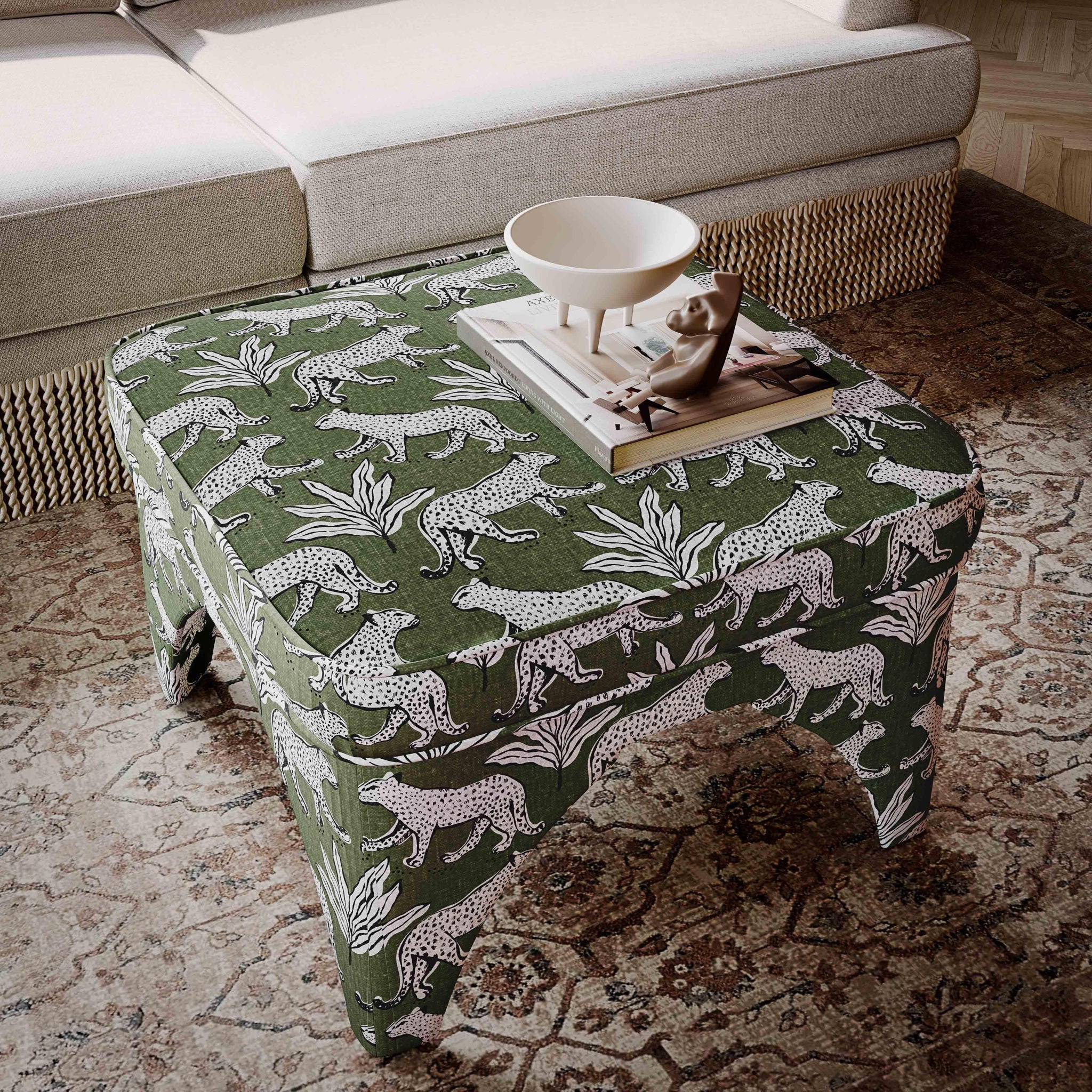 Raji - Ottoman - Urban Living Furniture (Los Angeles, CA)