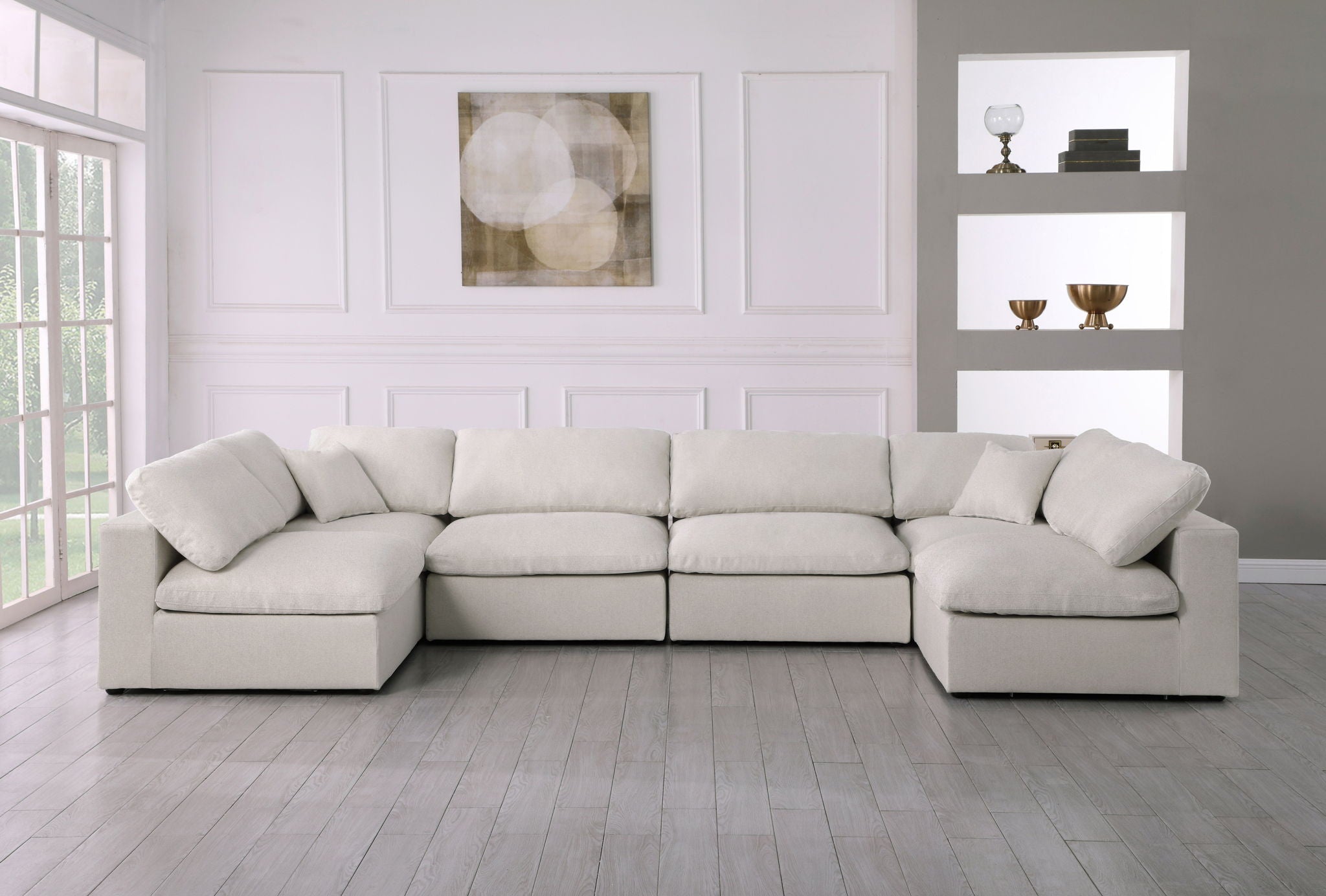Serene - 6 Piece Modular Sectional - Urban Living Furniture (Los Angeles, CA)