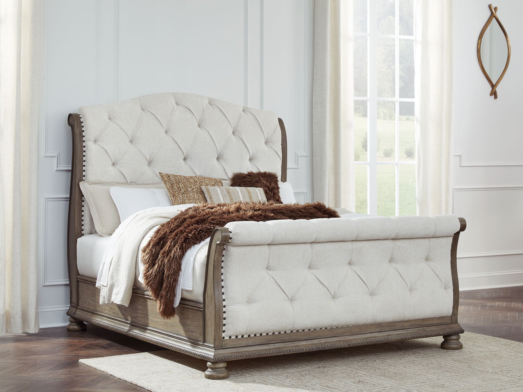 Ardenfield - Upholstered Sleigh Bed - Urban Living Furniture (Los Angeles, CA)