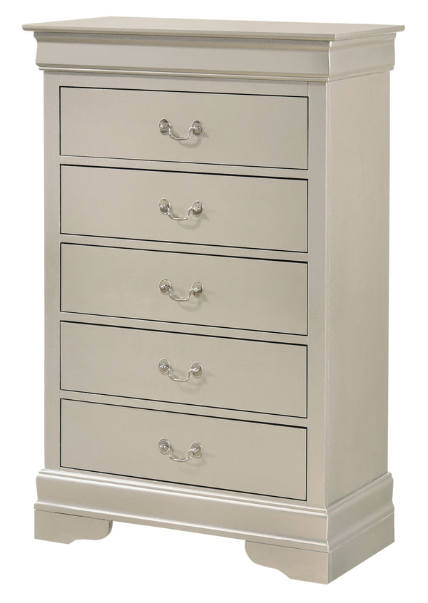 Louis Phillipe - Chest - Silver Champagne