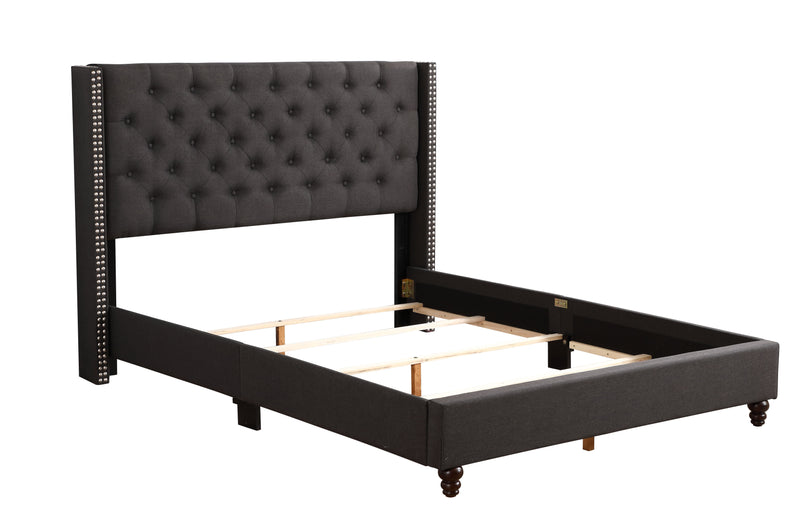 Nailhead Bed Transitional Vibrant - Urban Living Furniture (Los Angeles, CA)