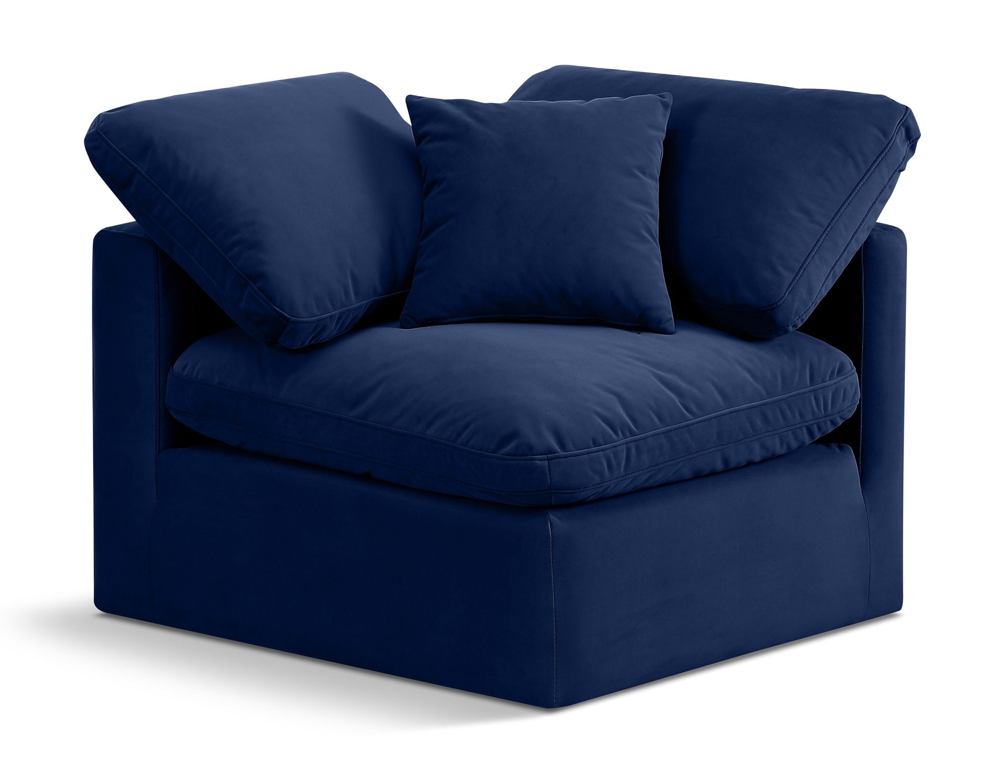 Indulge - Velvet Corner Chair - Urban Living Furniture (Los Angeles, CA)
