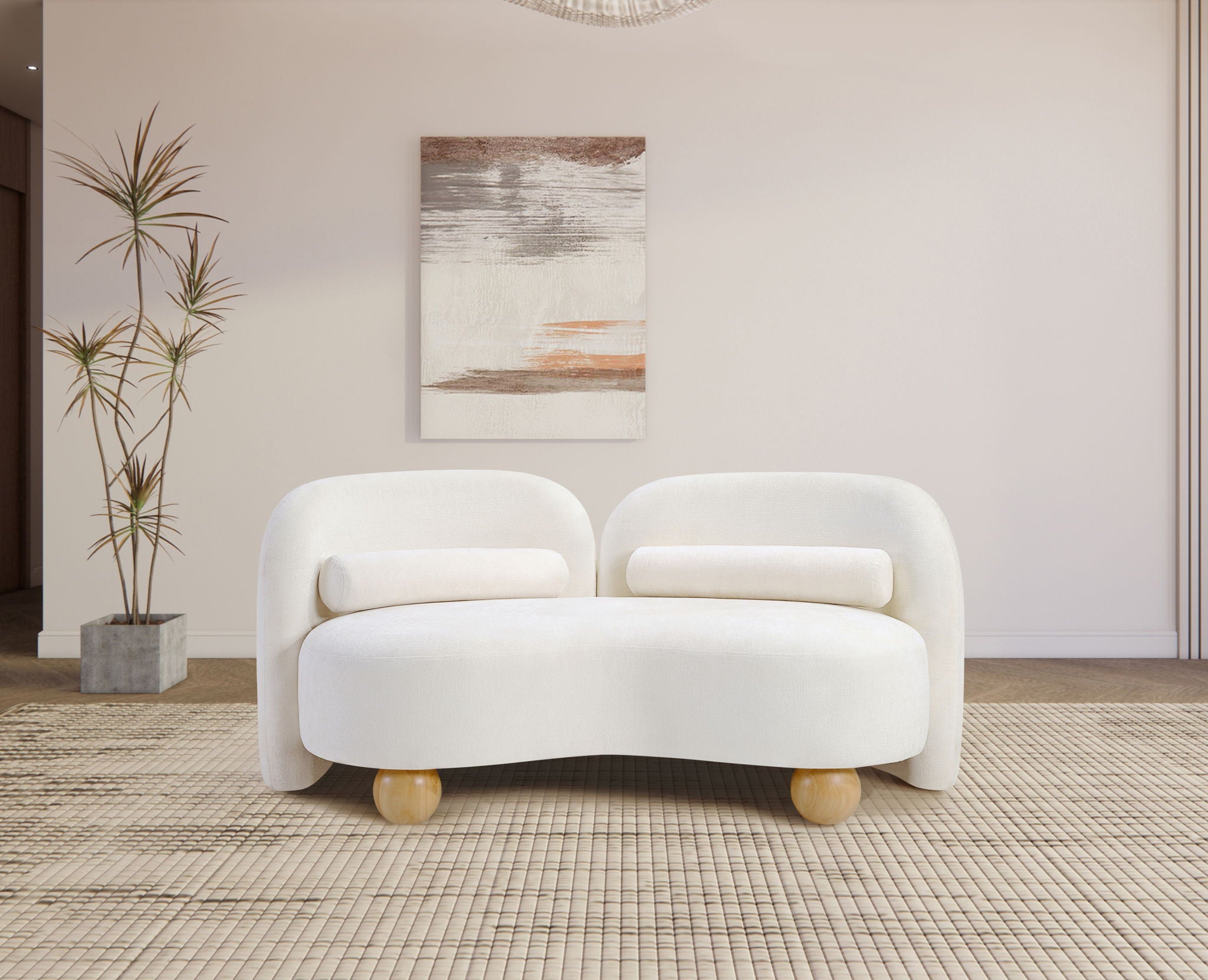 Daphne - Chenille Loveseat - Urban Living Furniture (Los Angeles, CA)