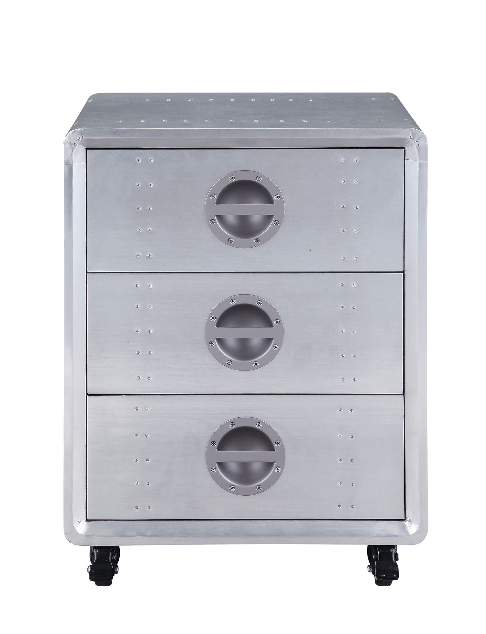 Brancaster - Cabinet - Aluminum - 24" - Urban Living Furniture (Los Angeles, CA)