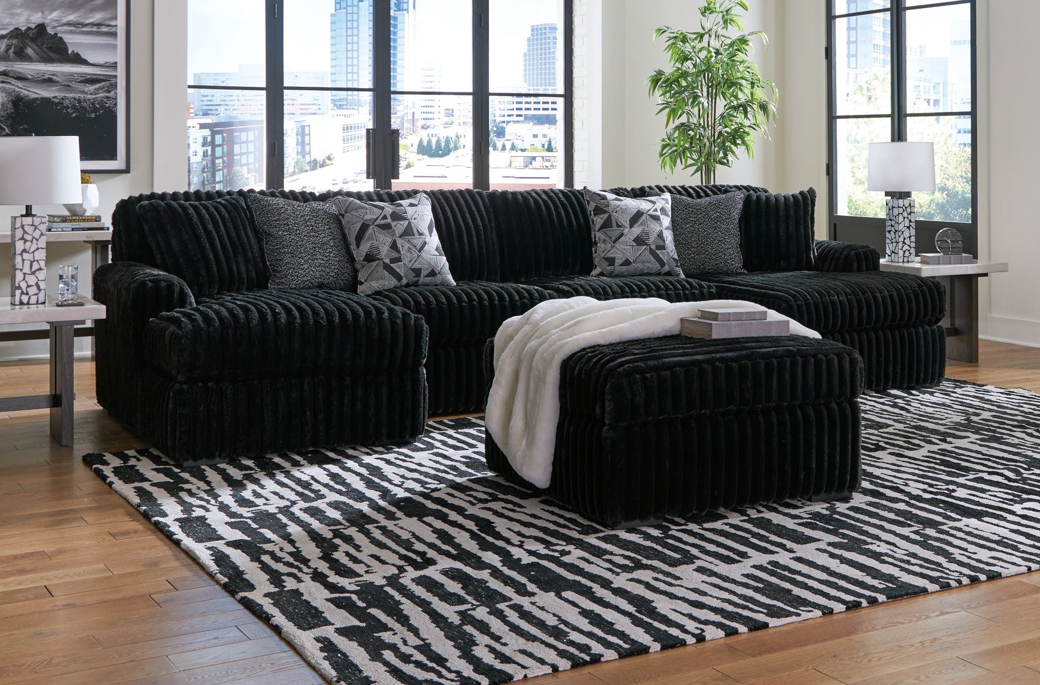 Midnight-Madness - Sectional Set - Urban Living Furniture (Los Angeles, CA)