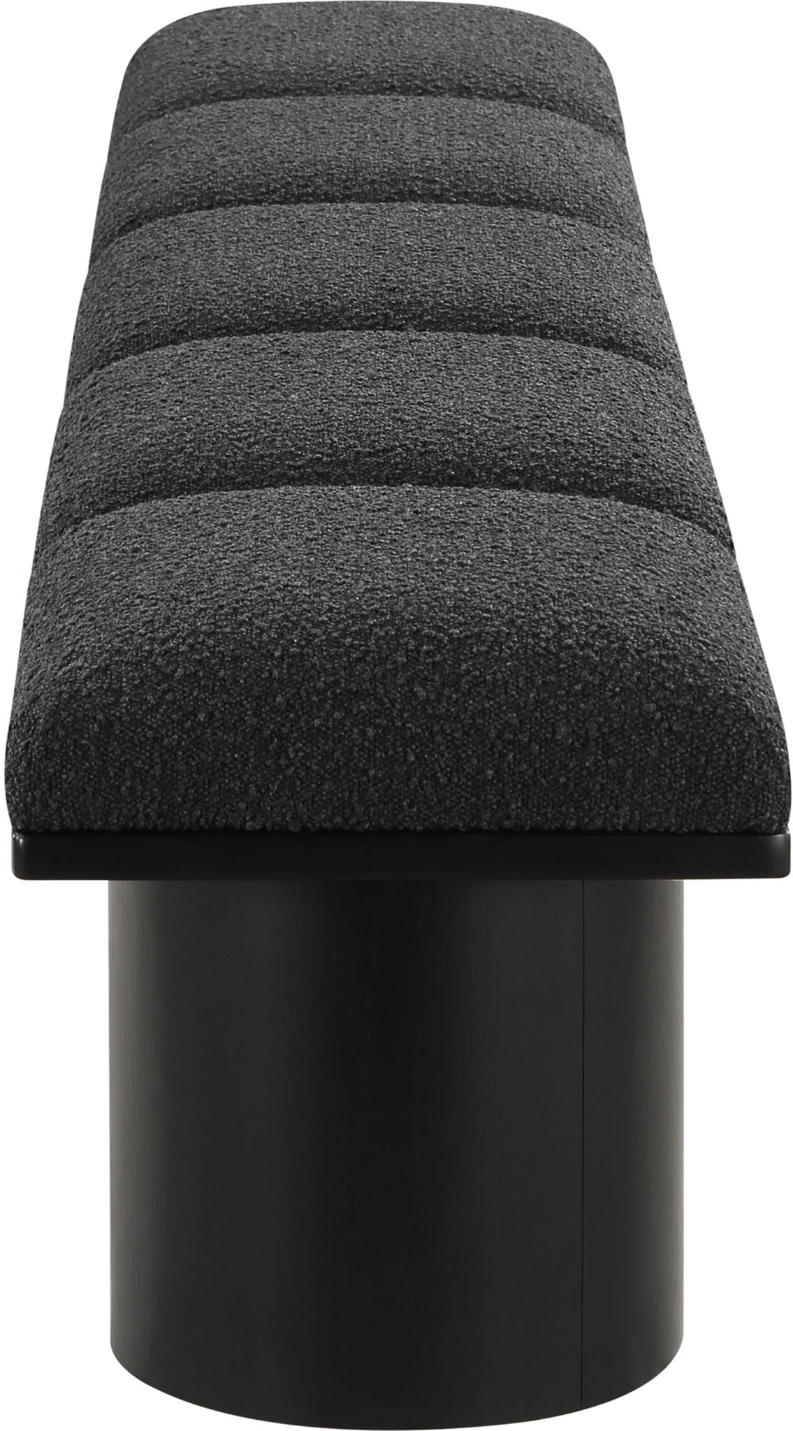 Pavilion - 5 Piece Modular Bench With Black Base