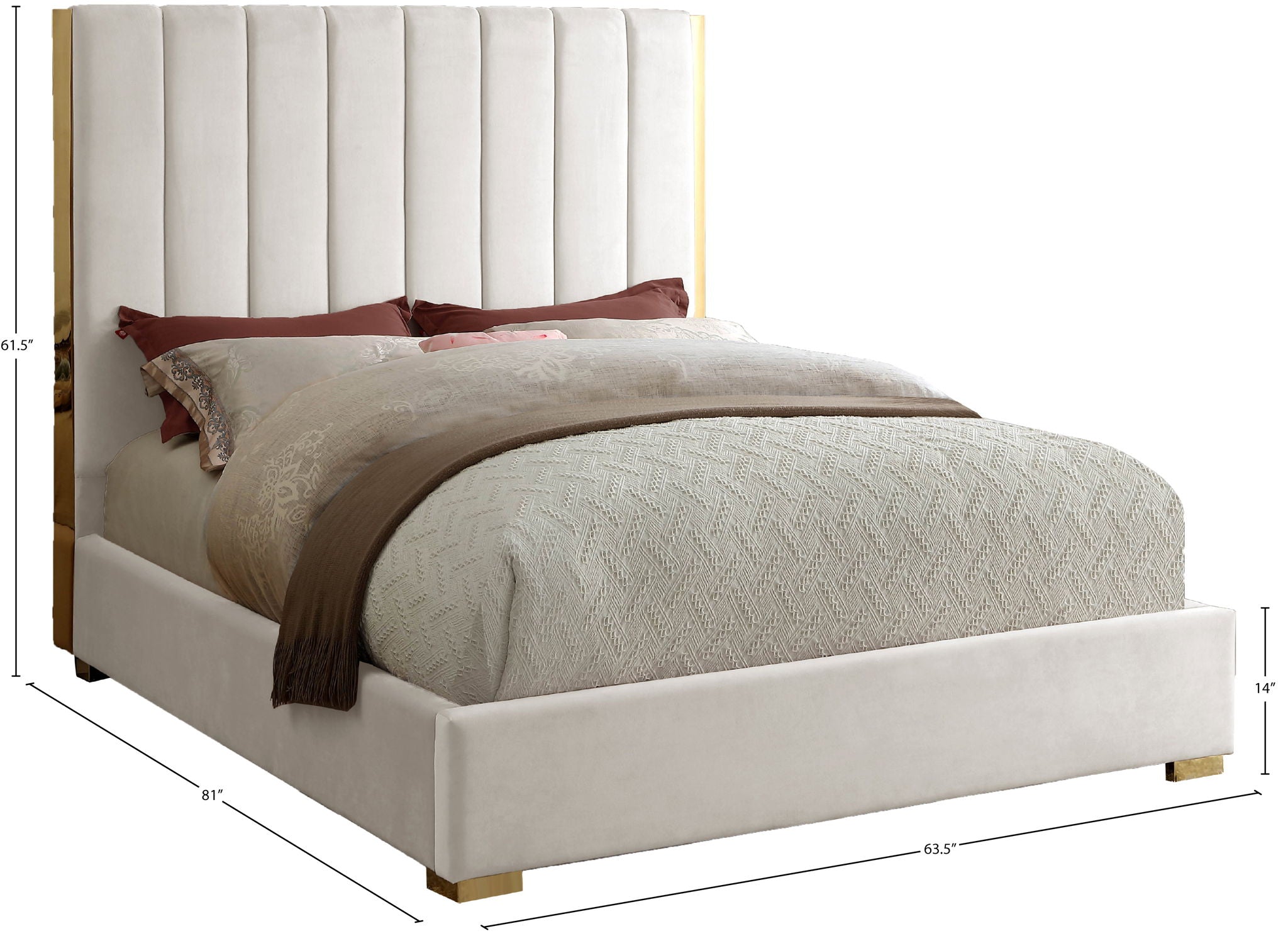 Becca - Bed - Urban Living Furniture (Los Angeles, CA)