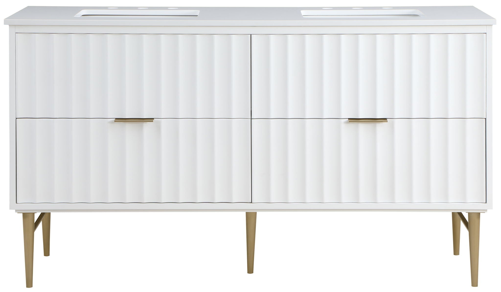 Modernist - Bathroom Vanity With Gold Legs - Urban Living Furniture (Los Angeles, CA)