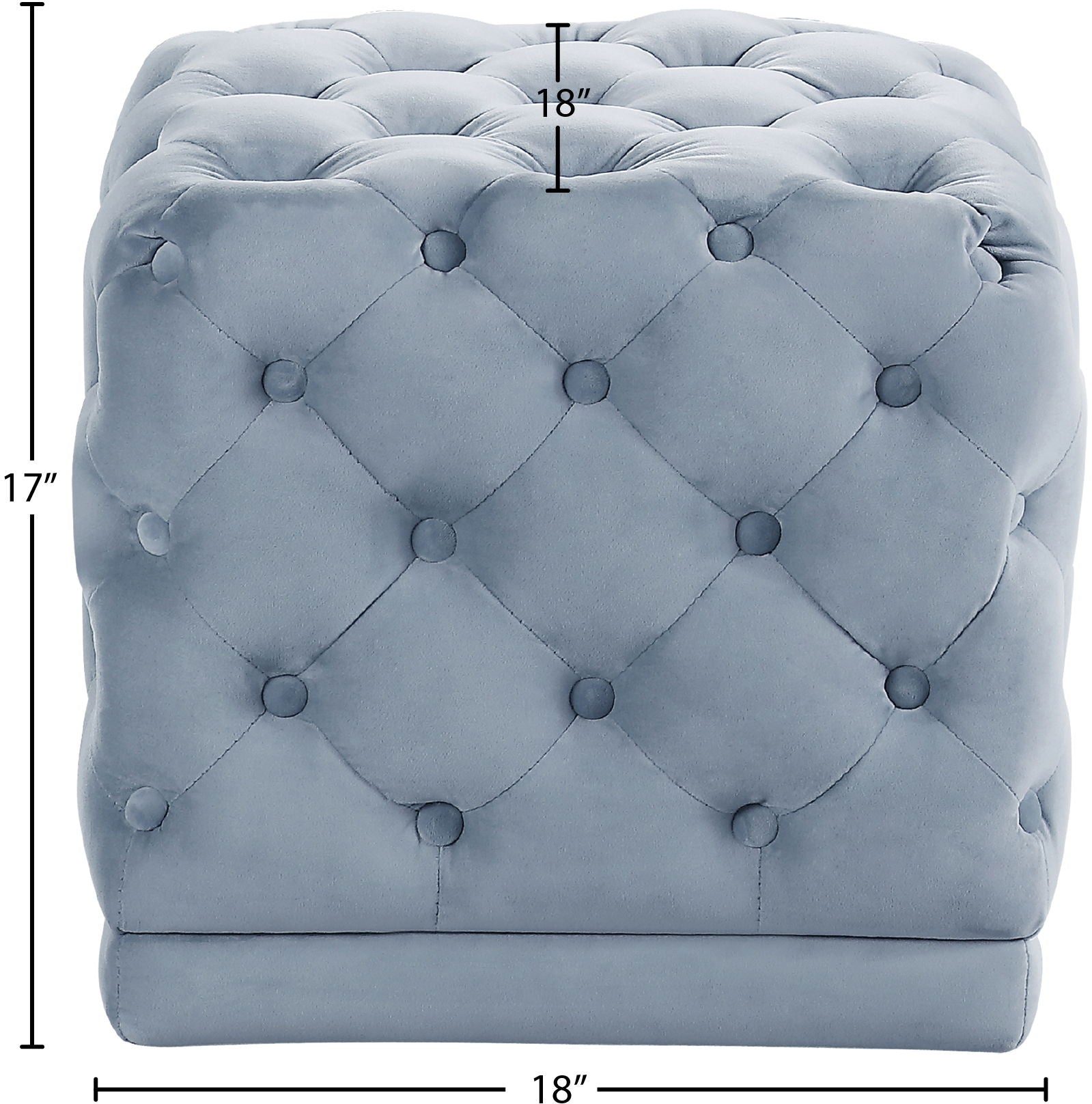 Stella - Stool Ottoman - Urban Living Furniture (Los Angeles, CA)