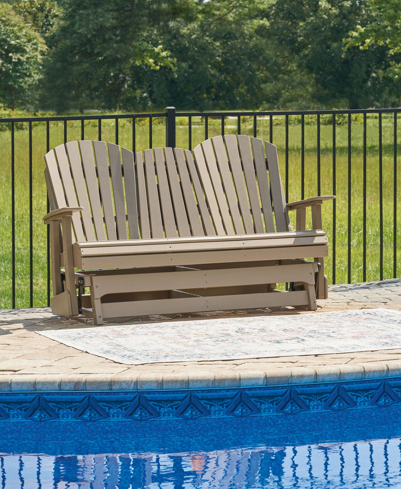 Hyland Wave - Glider Loveseat - Urban Living Furniture (Los Angeles, CA)