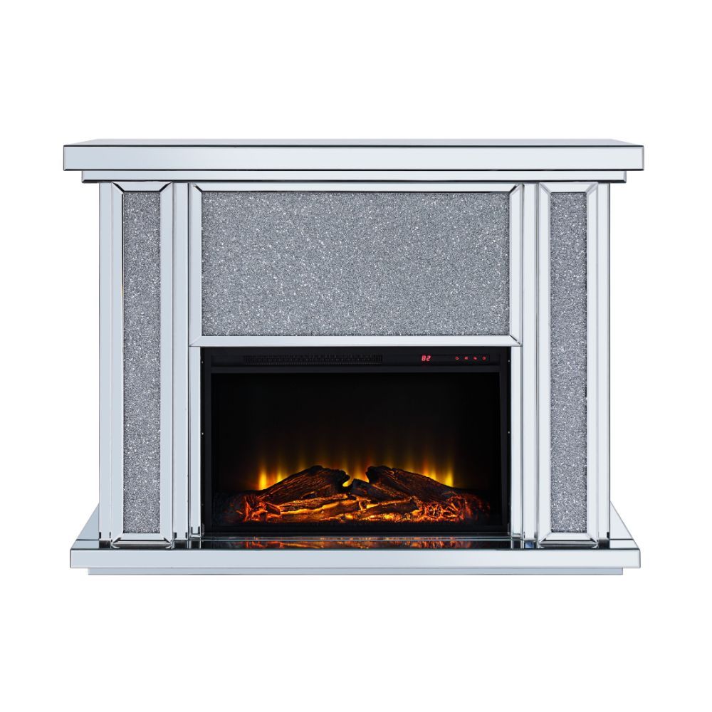 Nowles - Fireplace - Mirrored & Faux Stones - Urban Living Furniture (Los Angeles, CA)