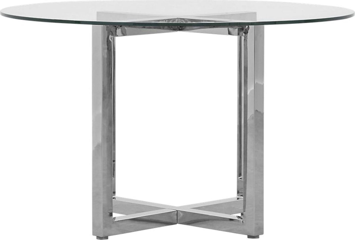 Amalfi - Round Glass Top Table