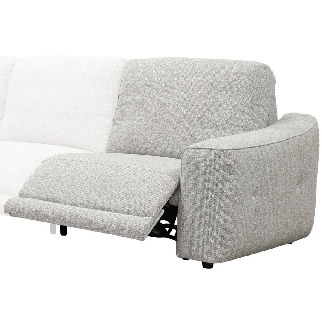 Julianna - Power Right Arm Facing Recliner P2 - Crisp Taupe