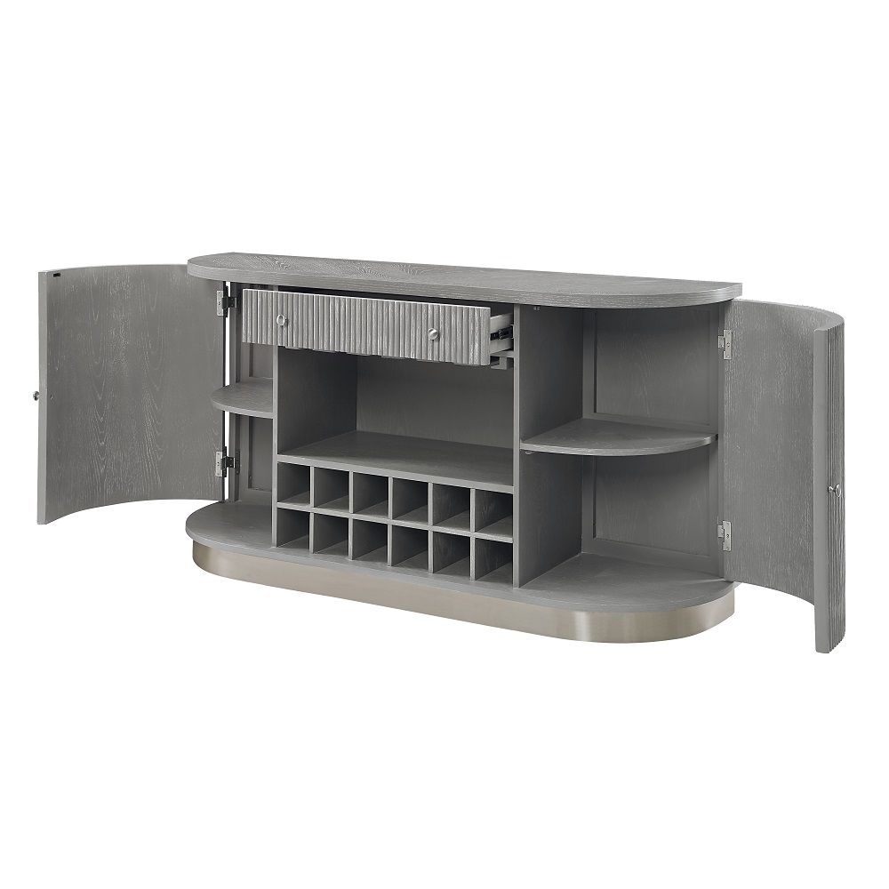 Adalynn - Server - Weathered Gray Oak - Urban Living Furniture (Los Angeles, CA)