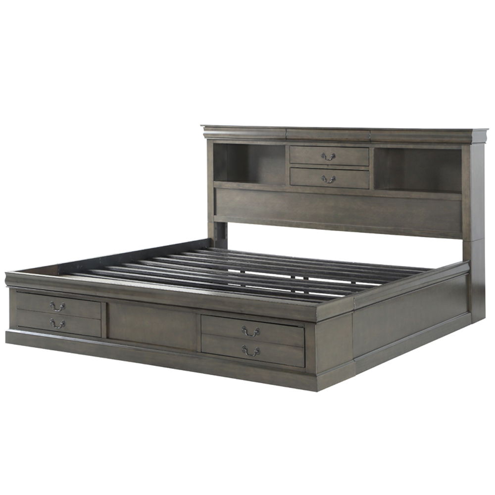 Louis Philippe III - Bed w/Storage - Urban Living Furniture (Los Angeles, CA)