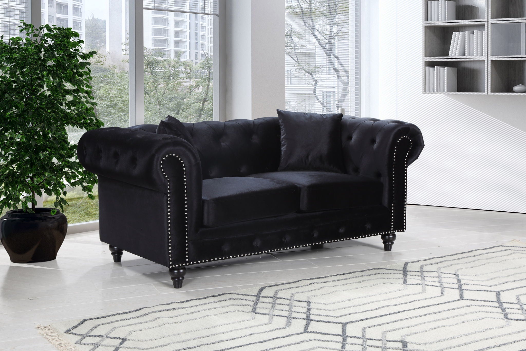 Chesterfield - Loveseat - Urban Living Furniture (Los Angeles, CA)