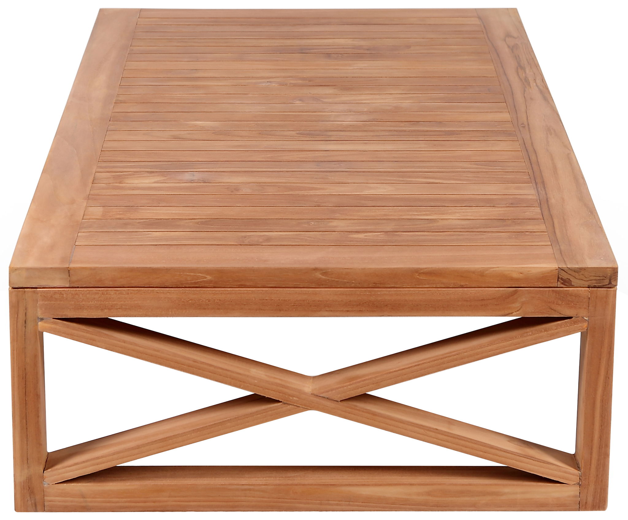 Anguilla - Teak Outdoor Coffee Table - Natural - Urban Living Furniture (Los Angeles, CA)