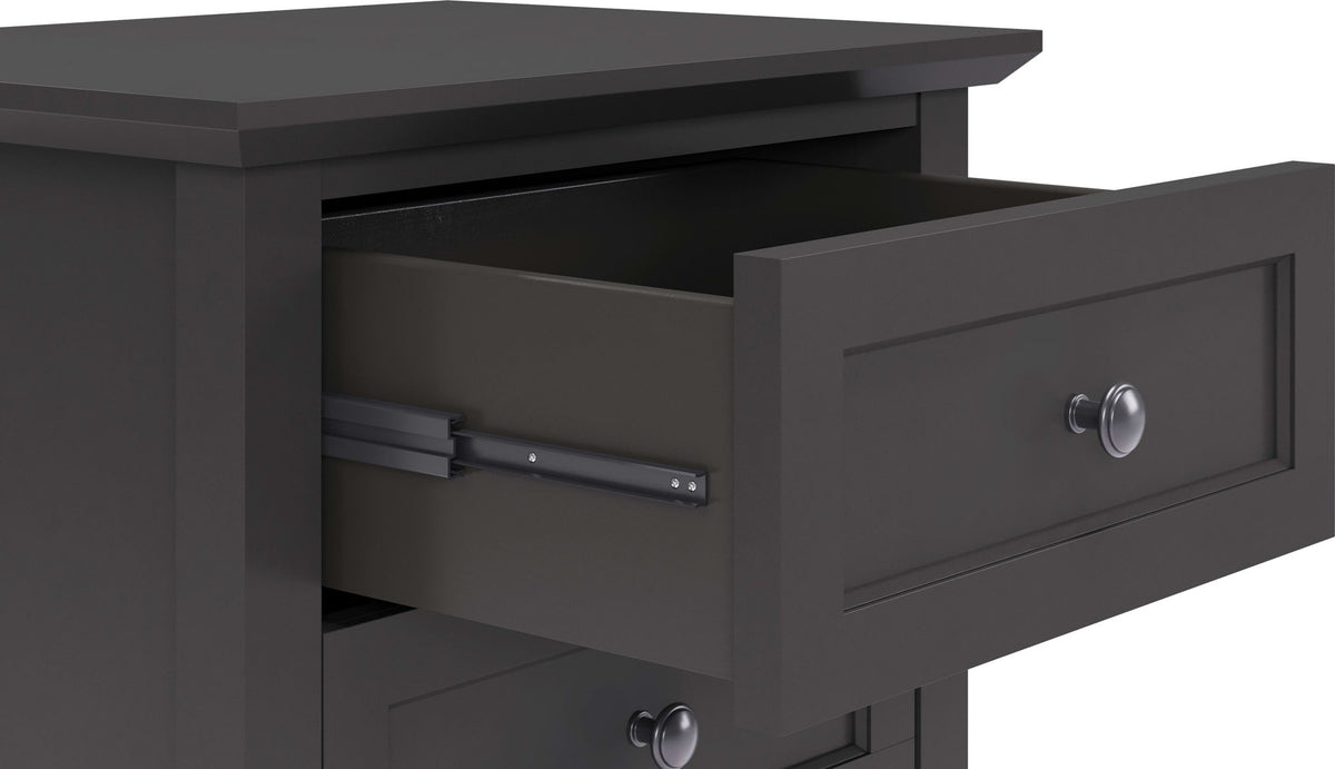 Grace - Three Drawer Nightstand
