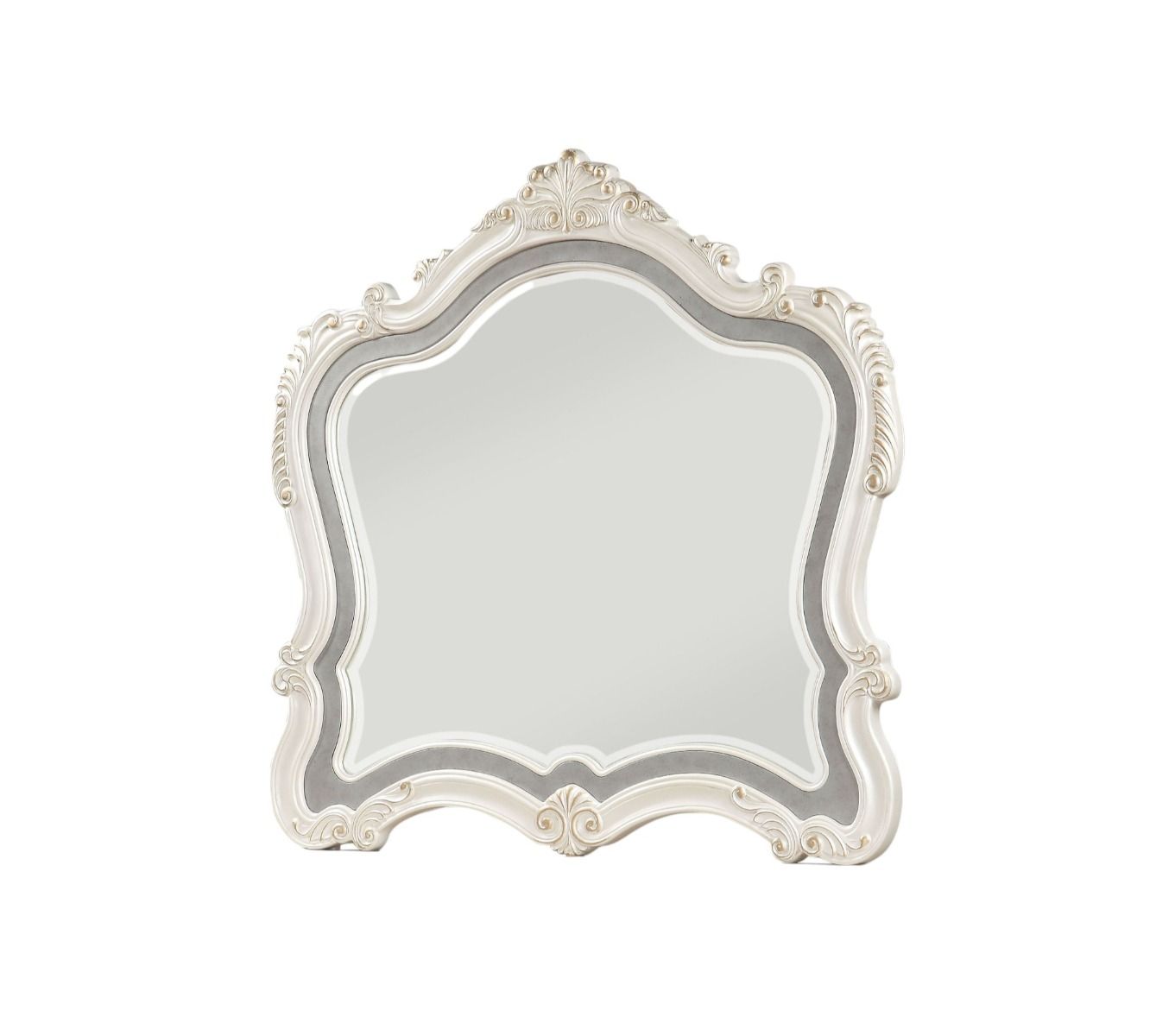Chantelle - Mirror - Pearl White Finish - Urban Living Furniture (Los Angeles, CA)