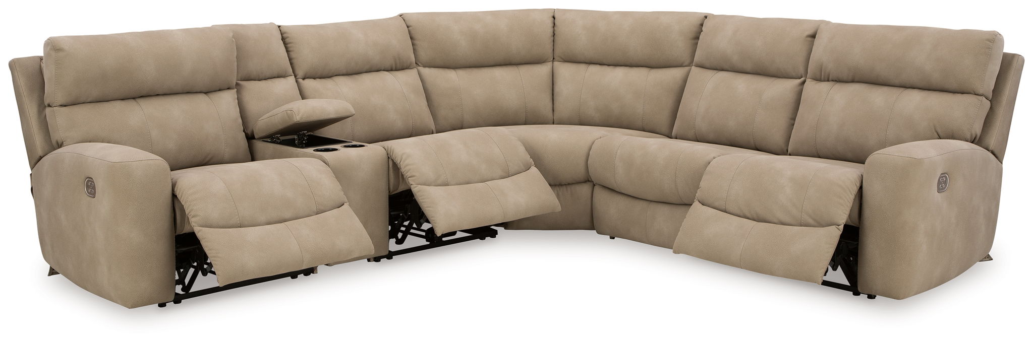 Next-gen Durapella - Power Reclinering Sectional Set - Urban Living Furniture (Los Angeles, CA)