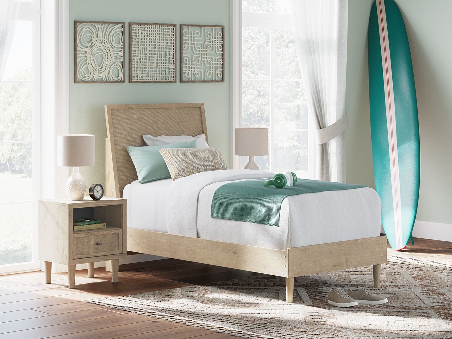 Cielden - Panel Bed - Urban Living Furniture (Los Angeles, CA)