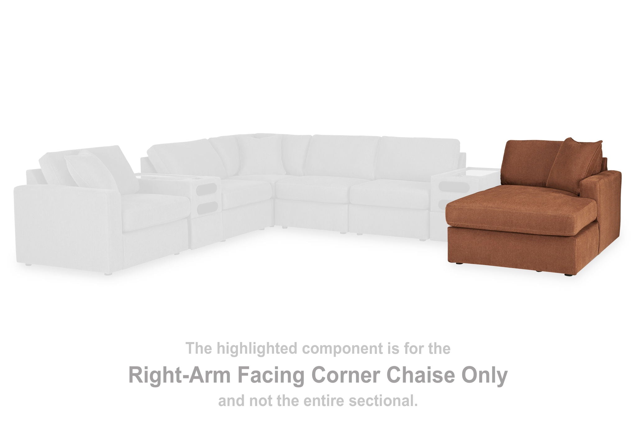 Modmax - Spice - Raf Corner Chaise - Urban Living Furniture (Los Angeles, CA)