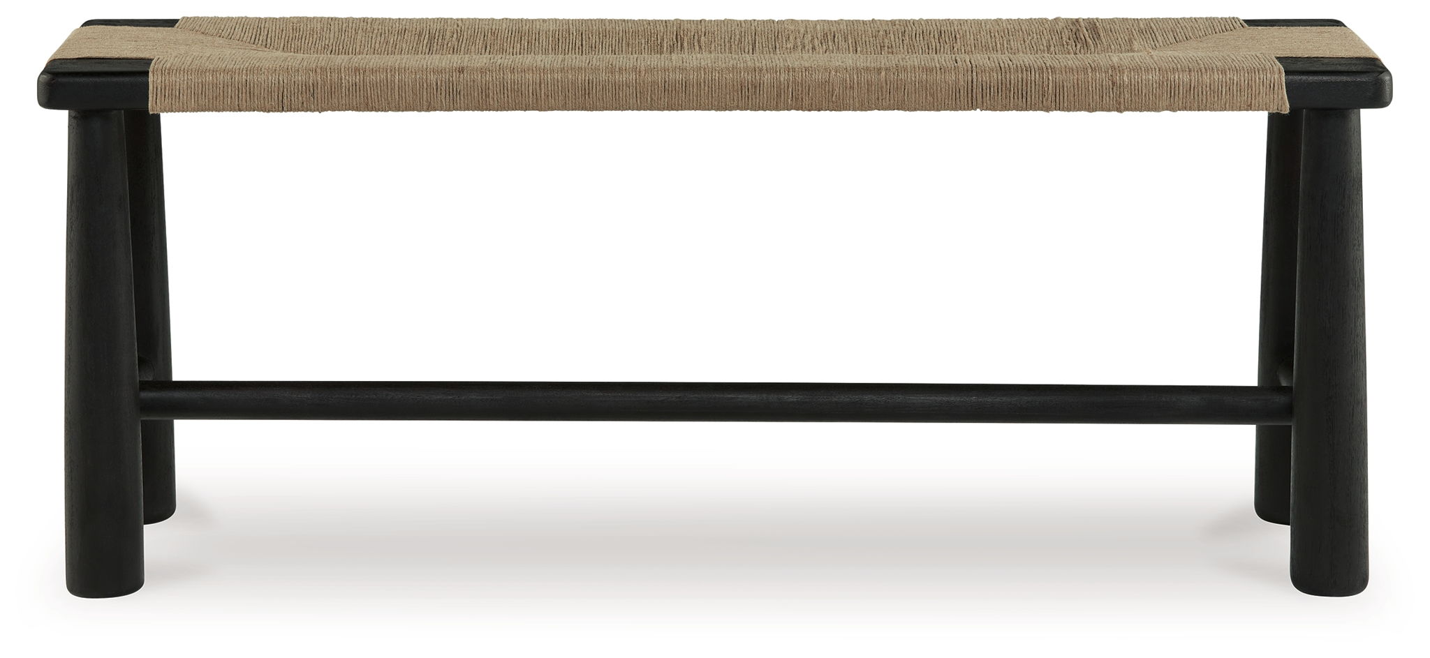 Acerman - Black / Natural - Accent Bench - Urban Living Furniture (Los Angeles, CA)