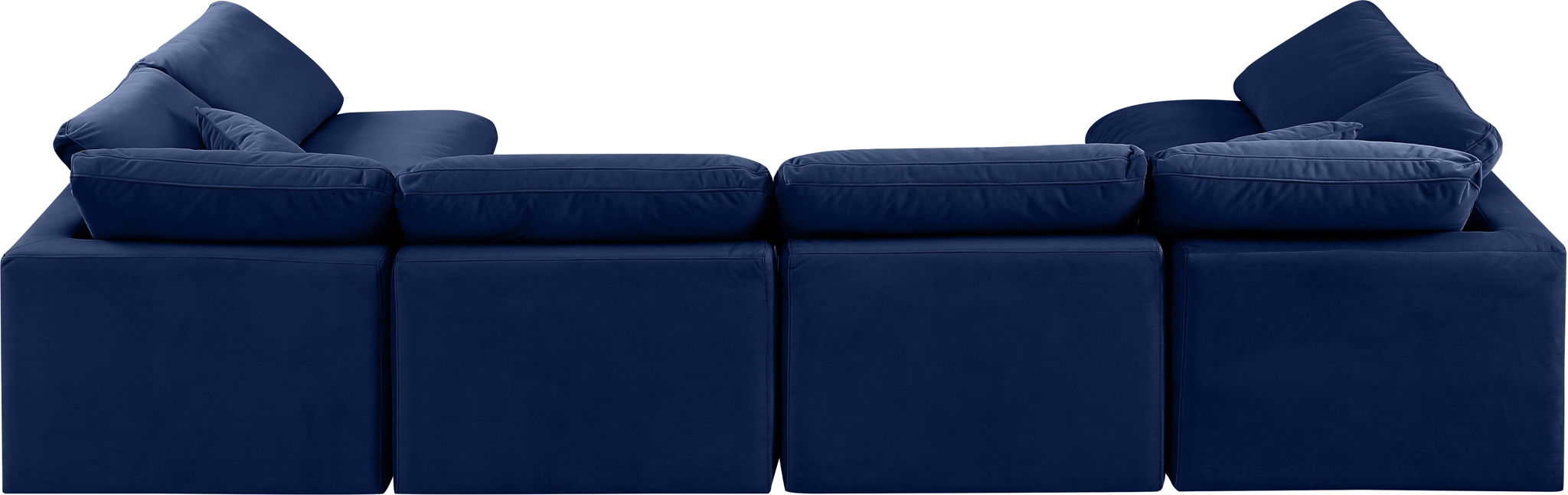 Indulge - Velvet 6 Piece Modular U-Shaped Sectional - Urban Living Furniture (Los Angeles, CA)