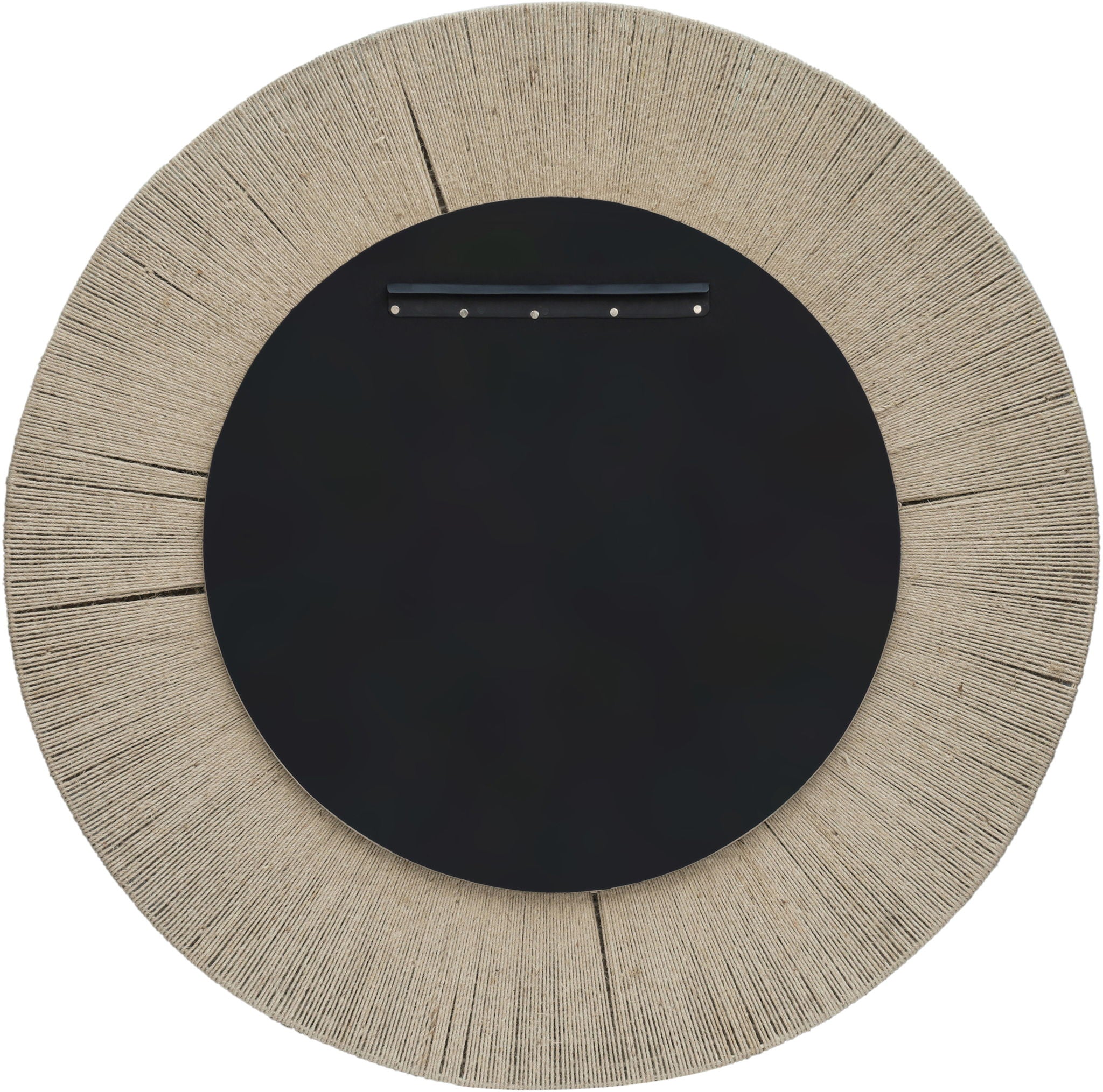 Meadow - Round Jute Rope Framed Mirror - Urban Living Furniture (Los Angeles, CA)