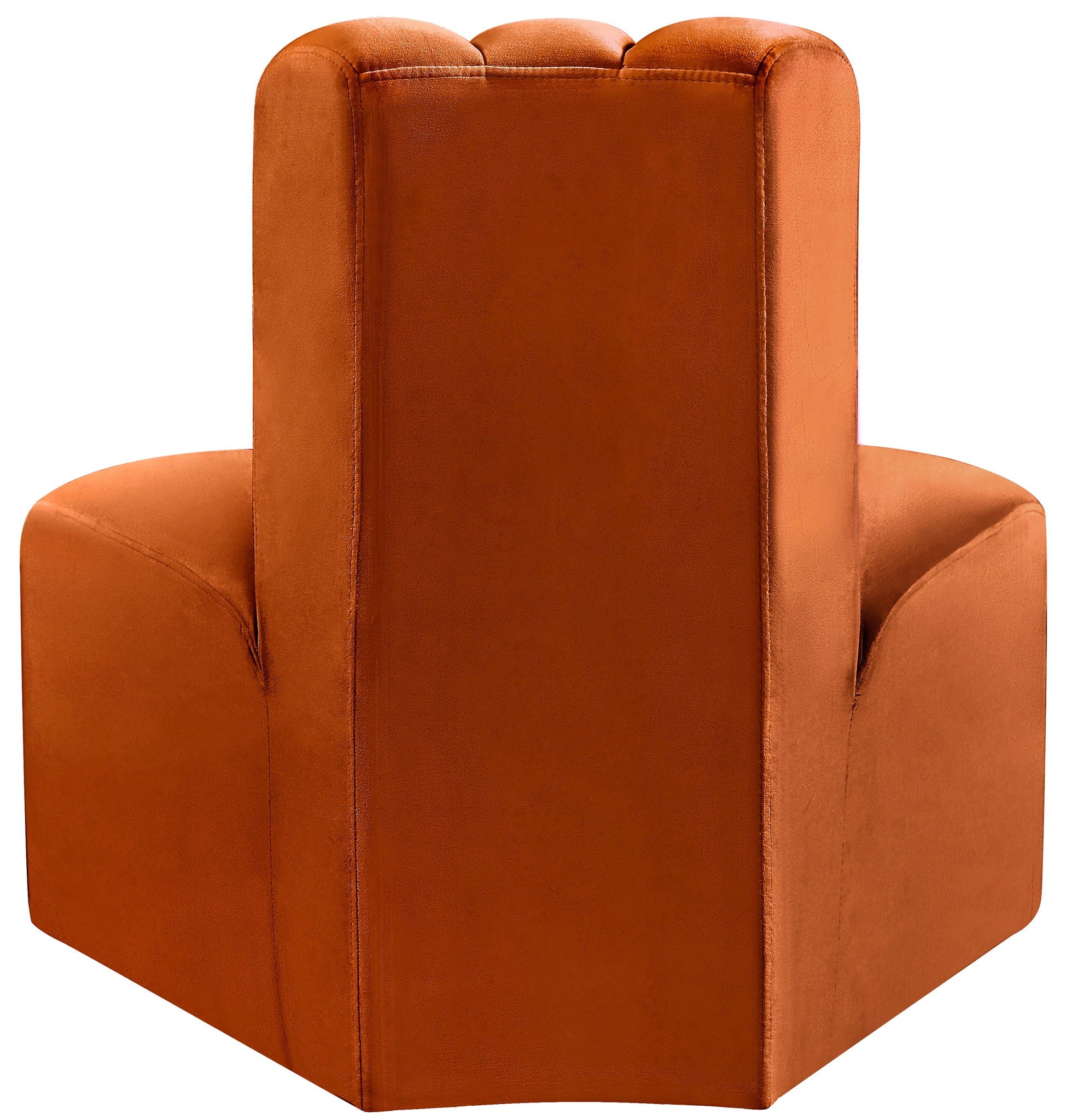 Arc - Velvet Reverse Corner Chair - Urban Living Furniture (Los Angeles, CA)