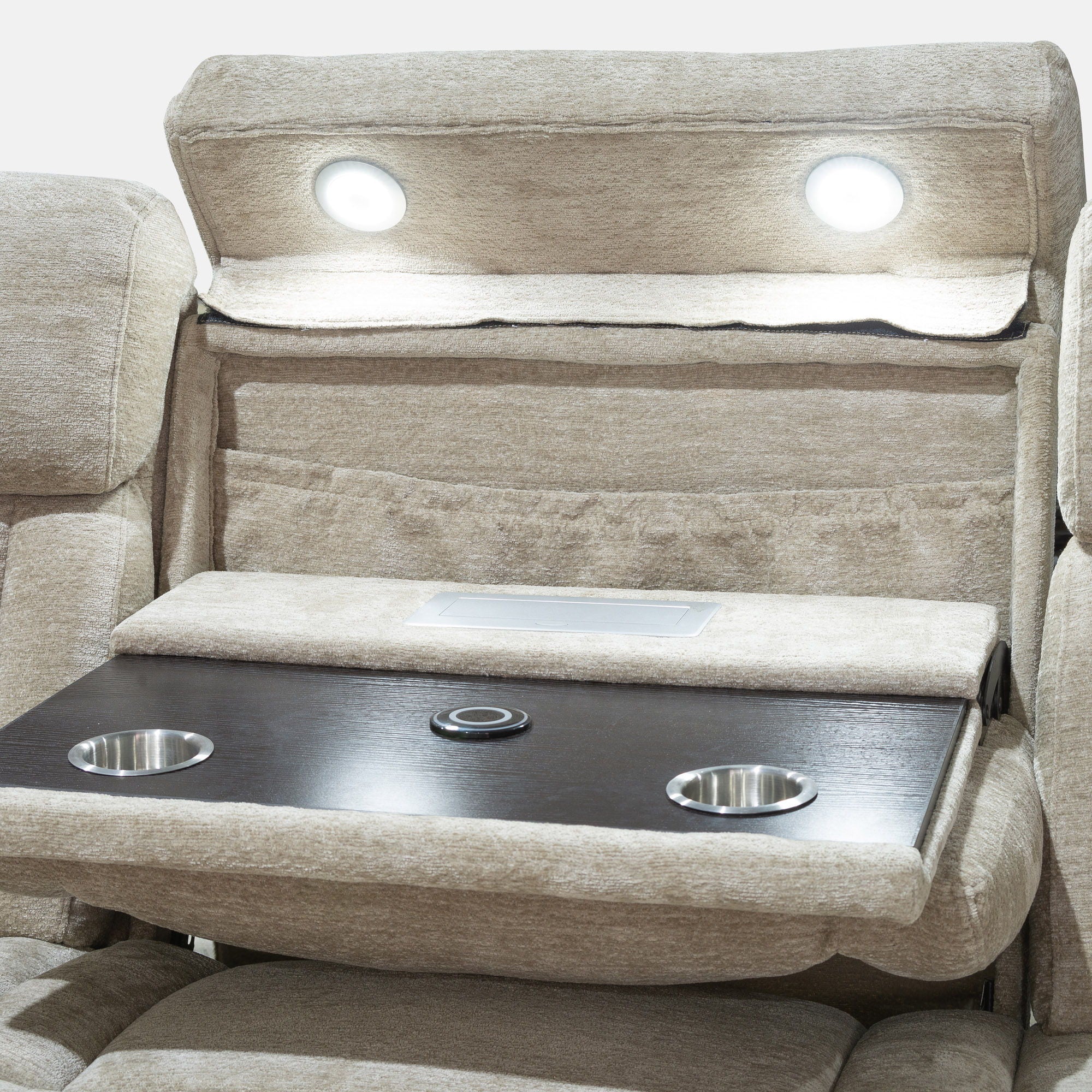 Dalton - Power Drop Down Console Sofa - Urban Living Furniture (Los Angeles, CA)