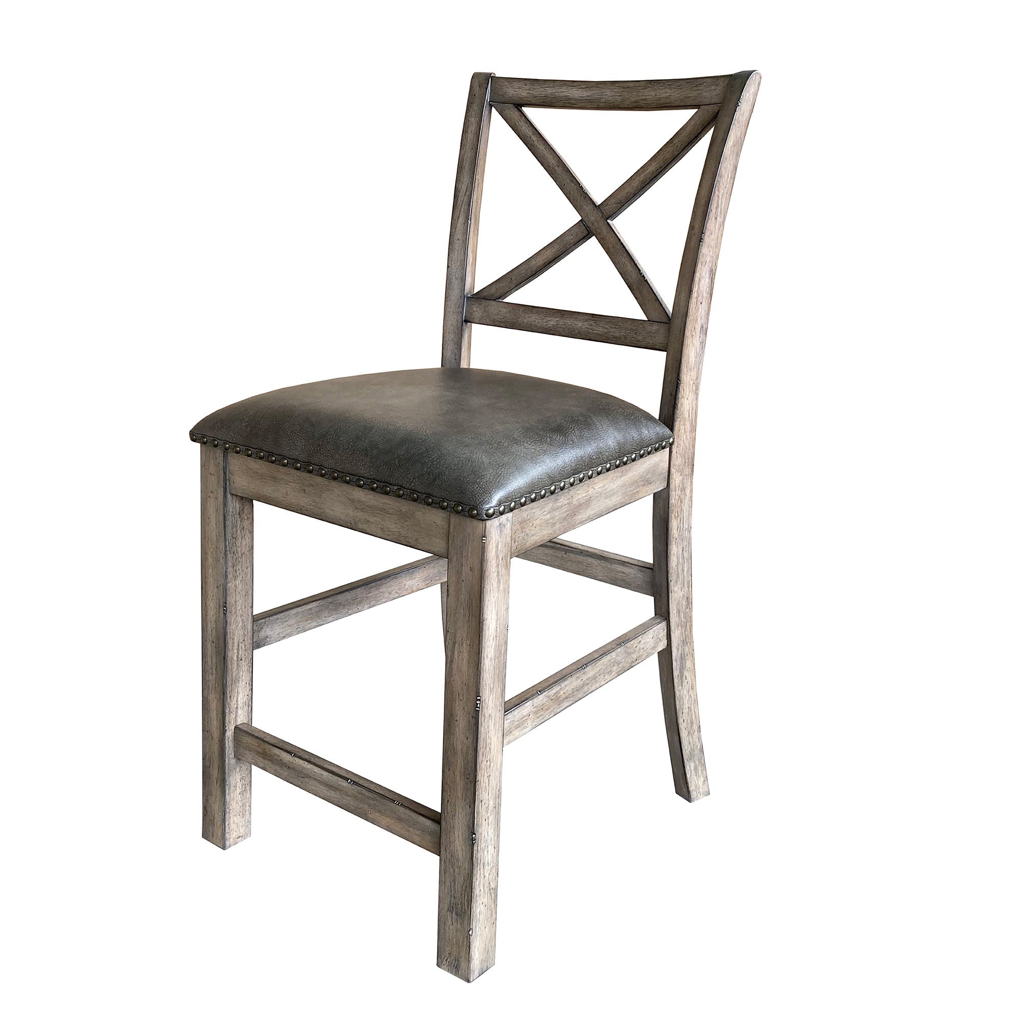 Lodge Dining - Upholstered Counter Chair (Set of 2) - Siltstone - Urban Living Furniture (Los Angeles, CA)