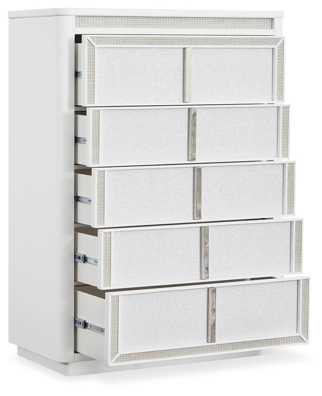 Chalanna - White - Five Drawer Chest - Urban Living Furniture (Los Angeles, CA)