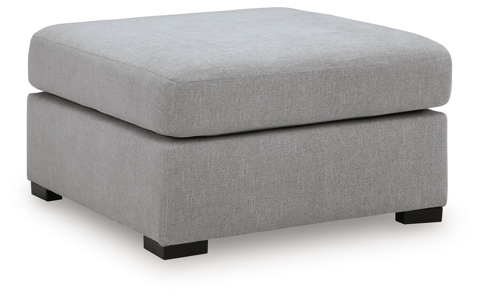 Lakepoint - Oversized Accent Ottoman - Nickel - Urban Living Furniture (Los Angeles, CA)