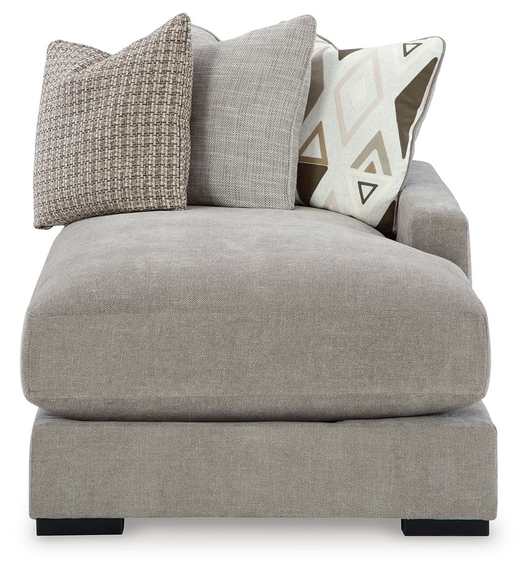 Aslan Court - Pebble - Raf Corner Chaise - Urban Living Furniture (Los Angeles, CA)