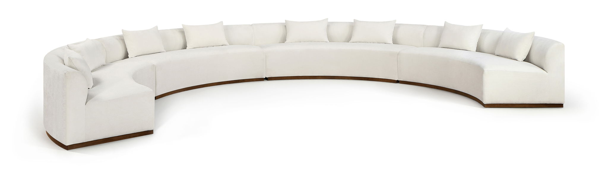 Avanti - Chenille Fabric Upholstered 4 Piece Modular Sectional - Urban Living Furniture (Los Angeles, CA)