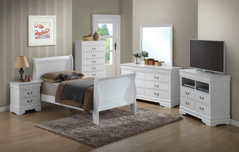 Panel Sleigh Bed - Urban Living Furniture (Los Angeles, CA)