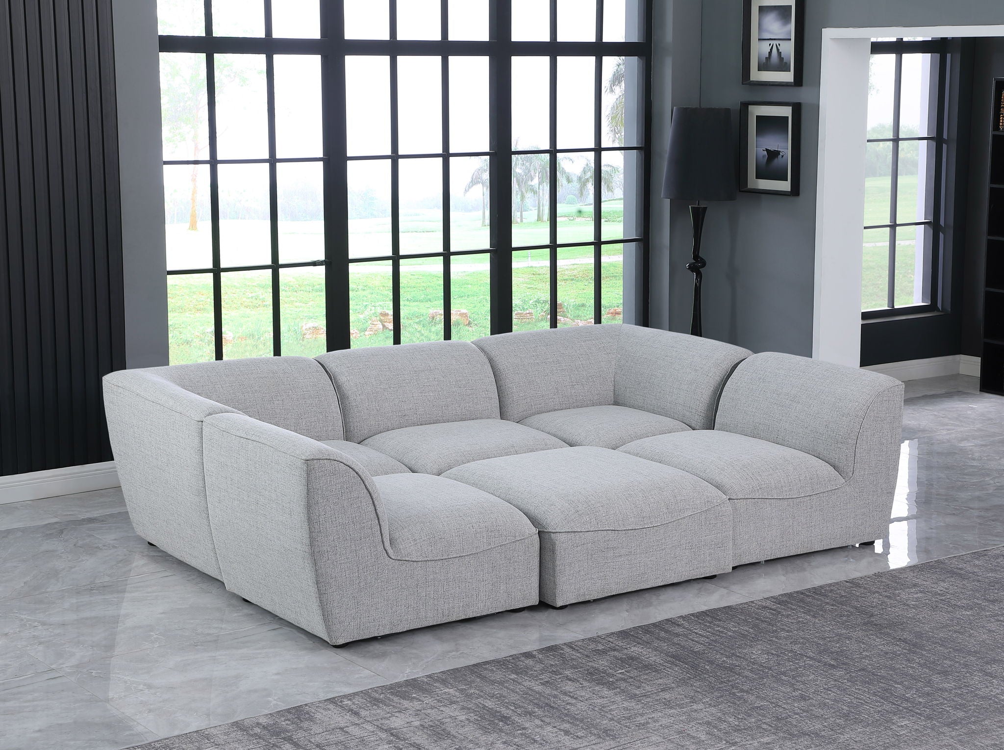 Miramar - 6 Piece Modular Sectional - Urban Living Furniture (Los Angeles, CA)